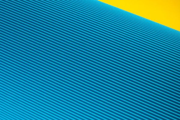 Symmetric abstract energy lines representing balance and harmony